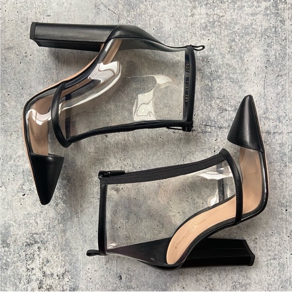 Gianvito Rossi Shoes - Gianvitto Rossi Watson PVC Panel black Leather Boots 38.5